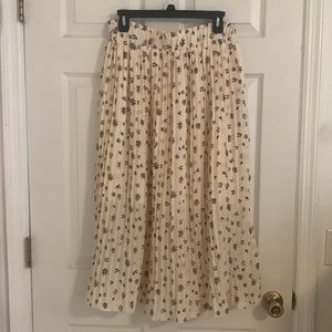 Princess Polly sz 12 pleated midi skirt